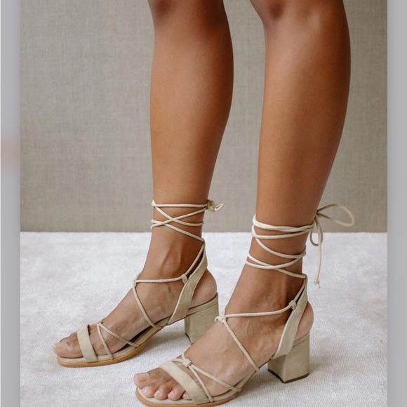 ALOHAS Sophie Sandal in Corn Sand - Picture 6 of 16